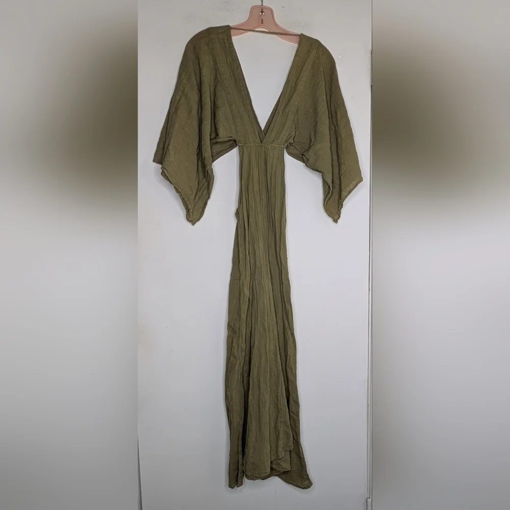 Studio Tia Aurora Dress (Olive) S/M - Picture 5 of 6